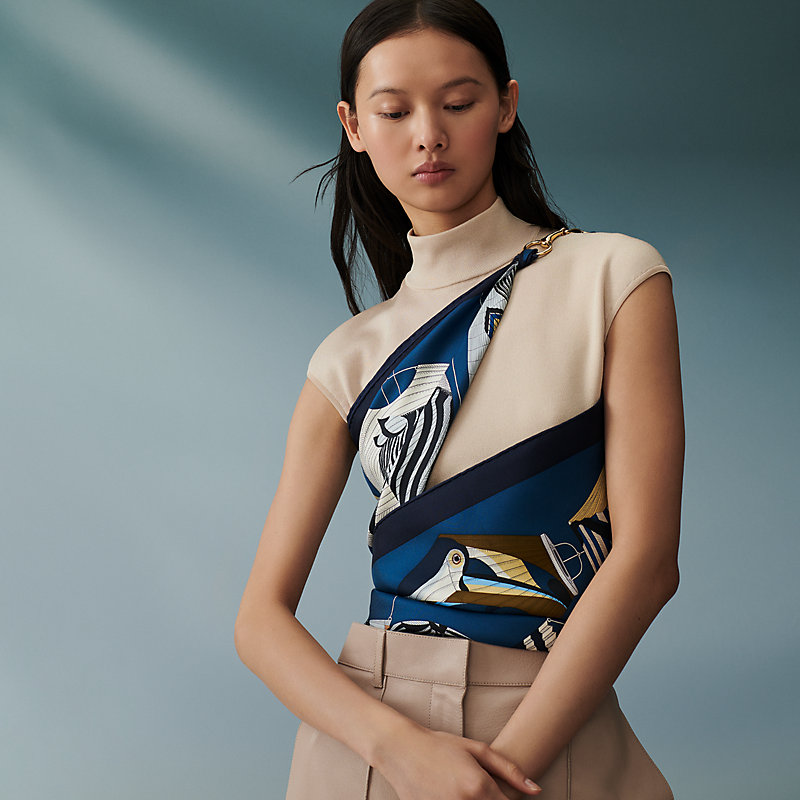 Lanternes, Ballons et Cocardes scarf 90 | Hermès Australia